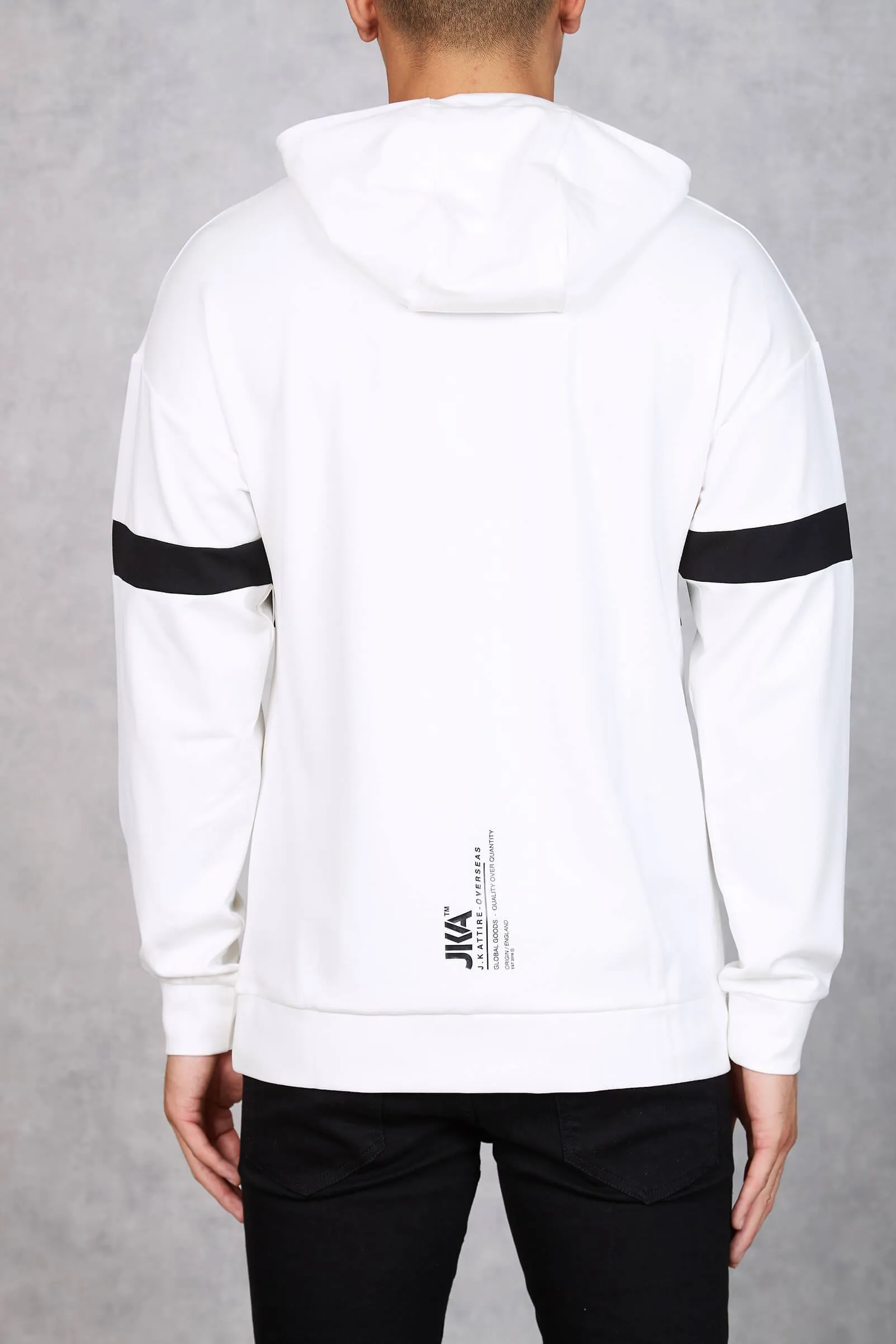 Shakhtar Lightweight Block Hoodie - Off White