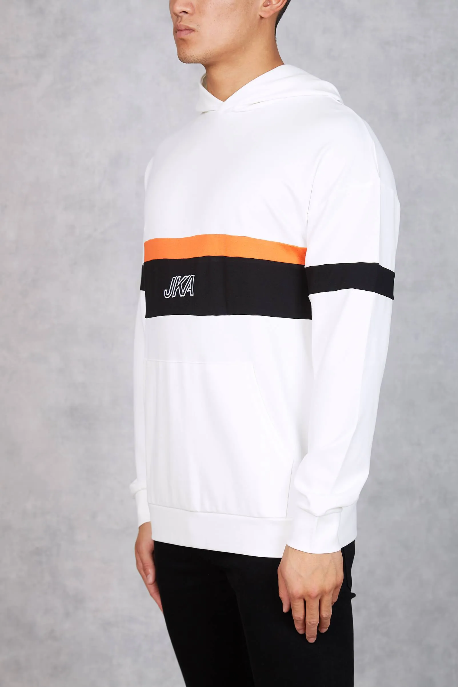 Shakhtar Lightweight Block Hoodie - Off White