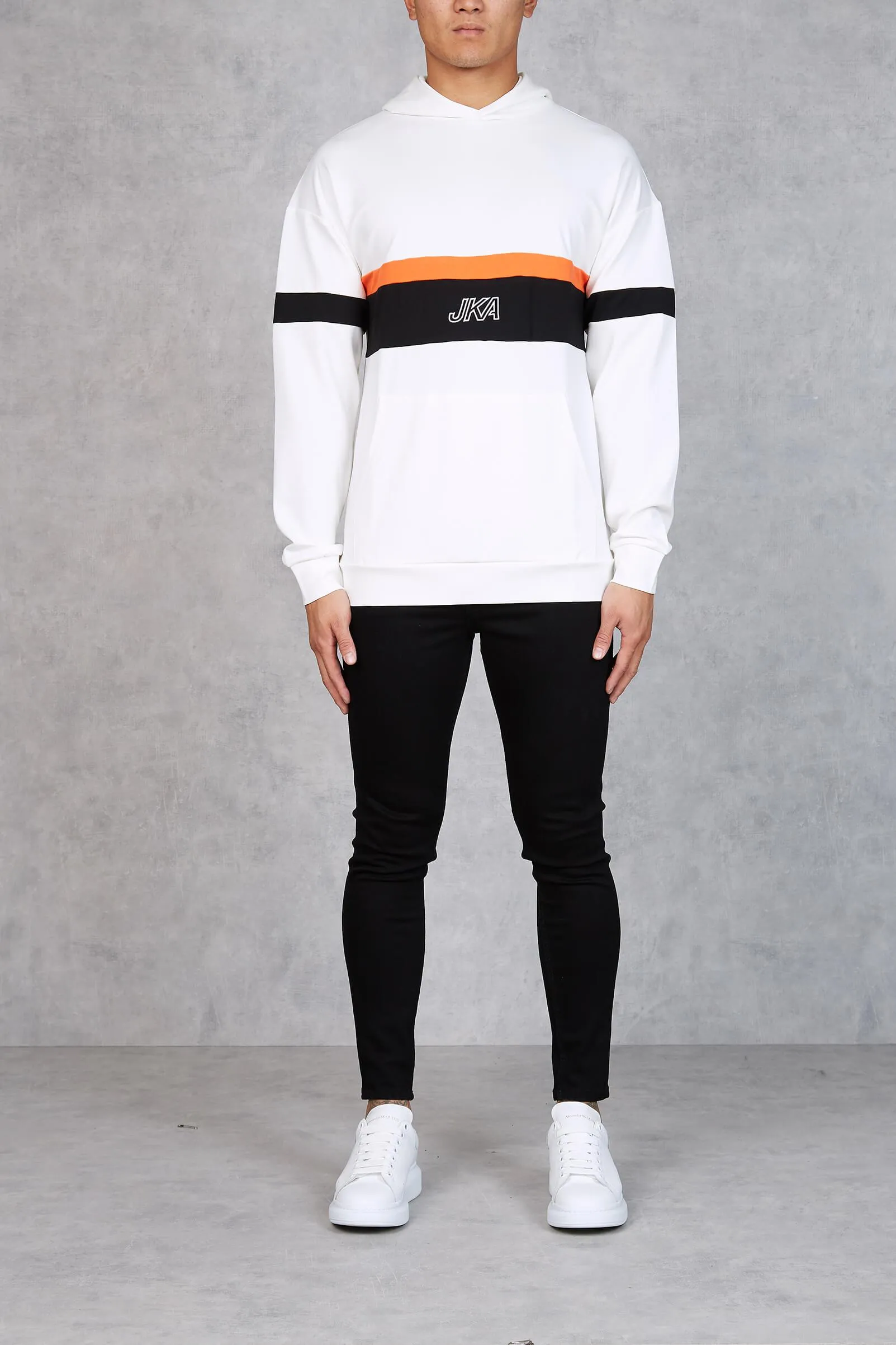 Shakhtar Lightweight Block Hoodie - Off White