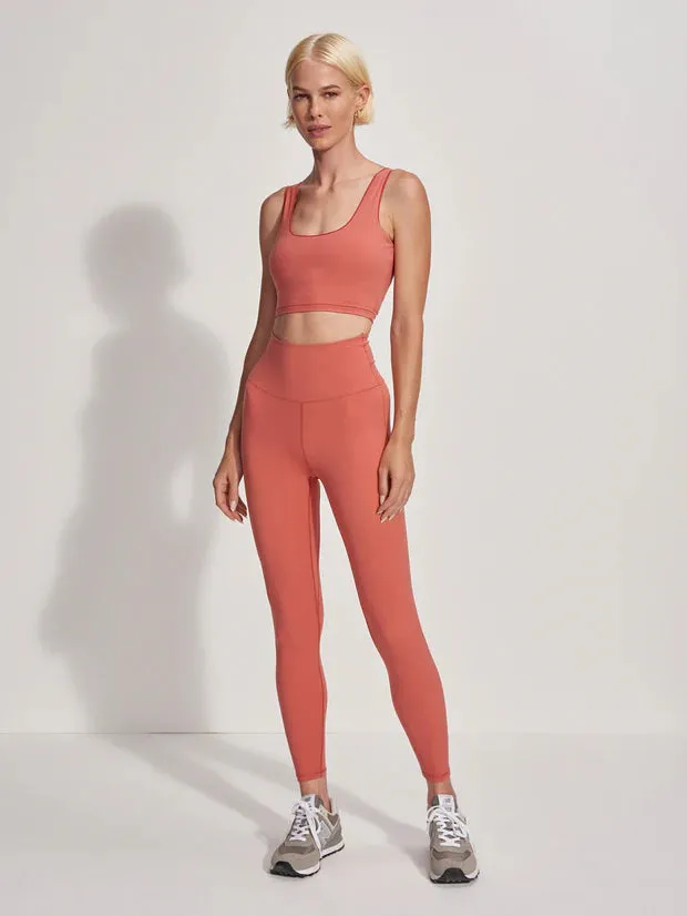 Shape High 7/8 Legging - Mineral Red