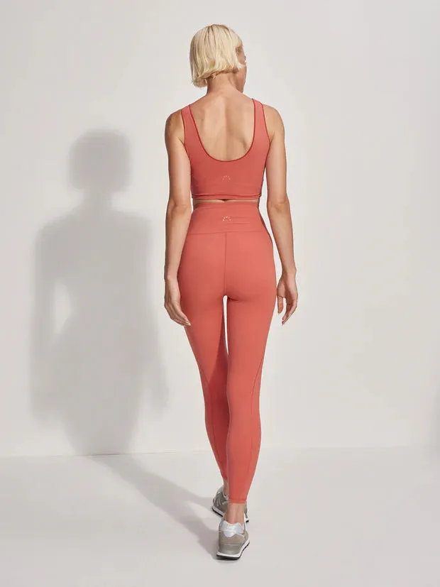 Shape High 7/8 Legging - Mineral Red