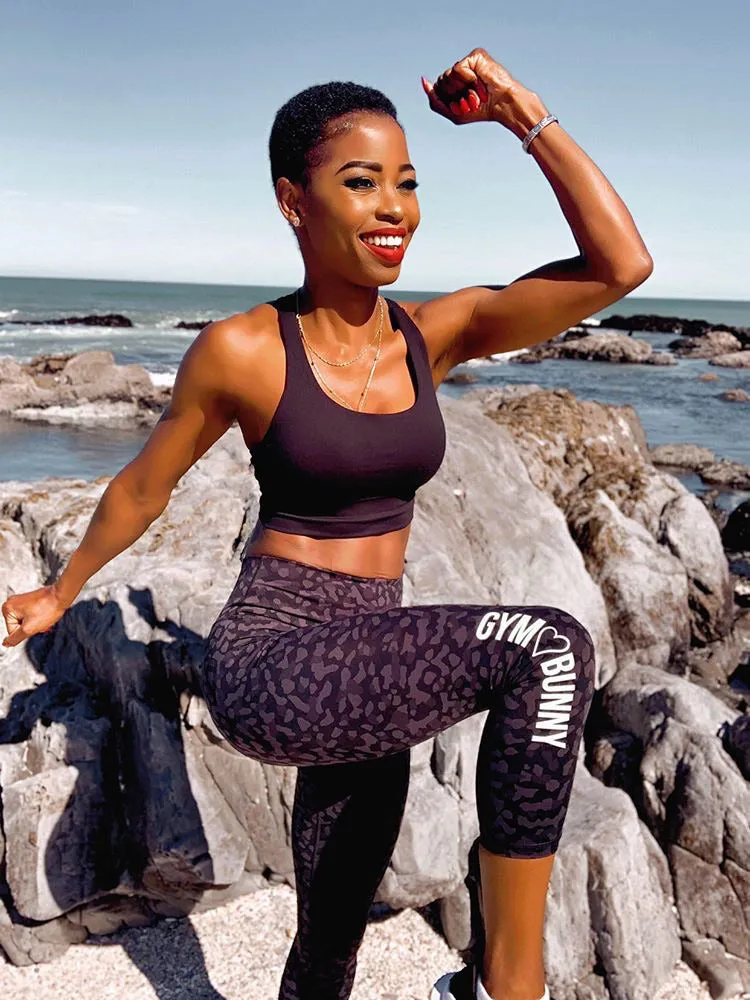 Shapewear Gym Bunny Animal instincts leggings  - Leopard