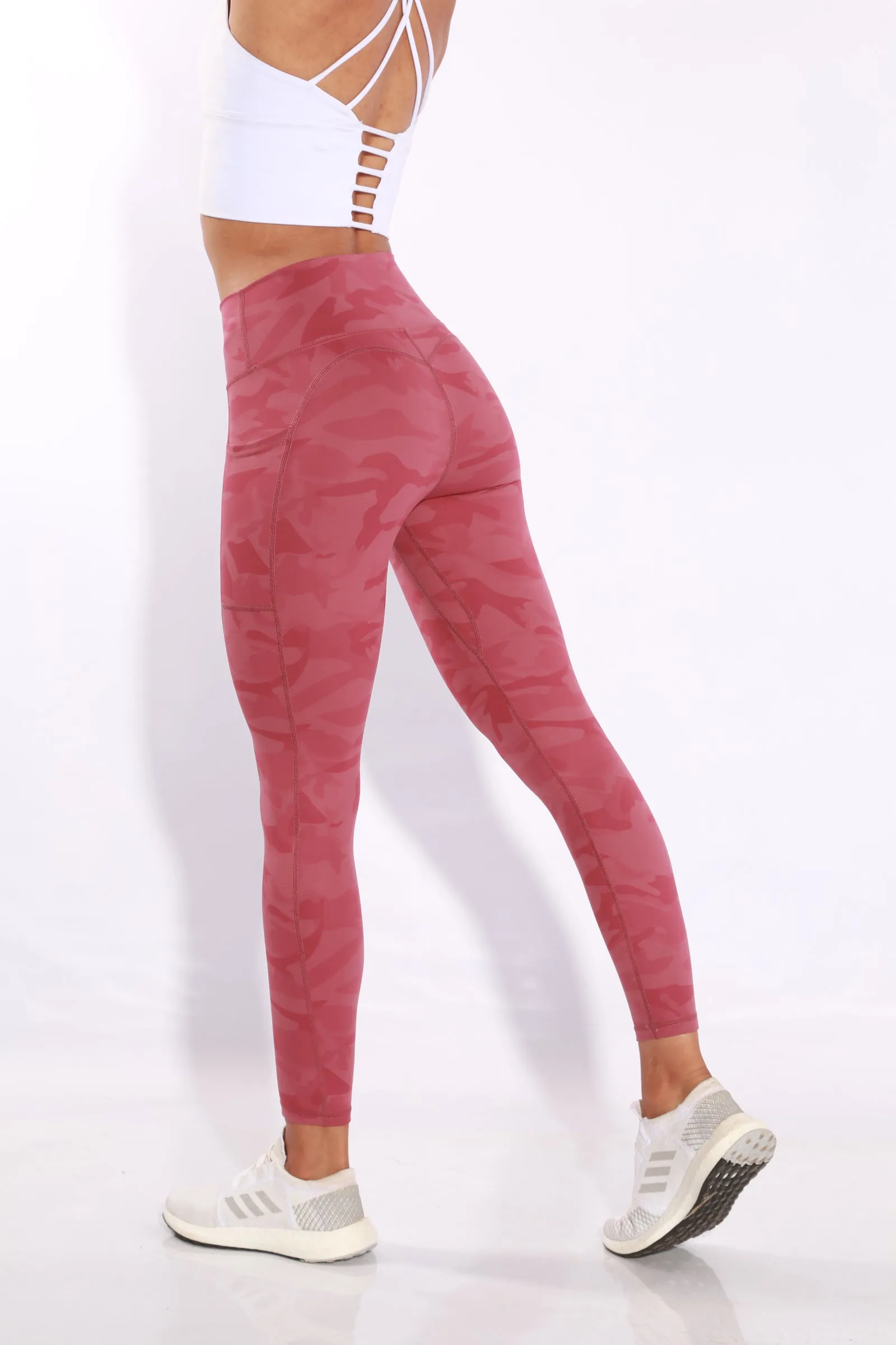 Shapewear TNG Staple leggings -raspberry rose camo