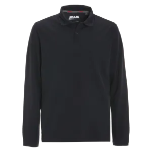 Slam Active LS Techno Pique Polo Graphite