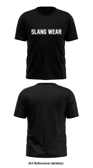 Slang Wear Store 1 Core Men's SS Performance Tee - MEwRaC
