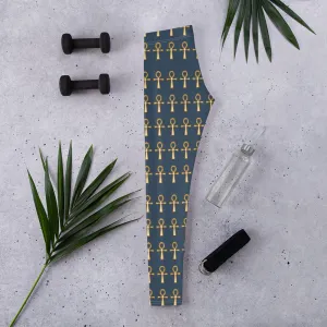 Soft and Durable Workout Leggings with Unique Design