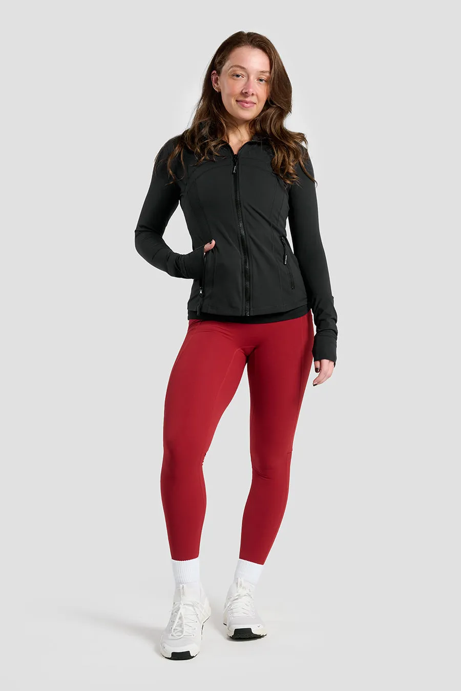 Soul Soft Recycled Leggings - Burnt Cherry