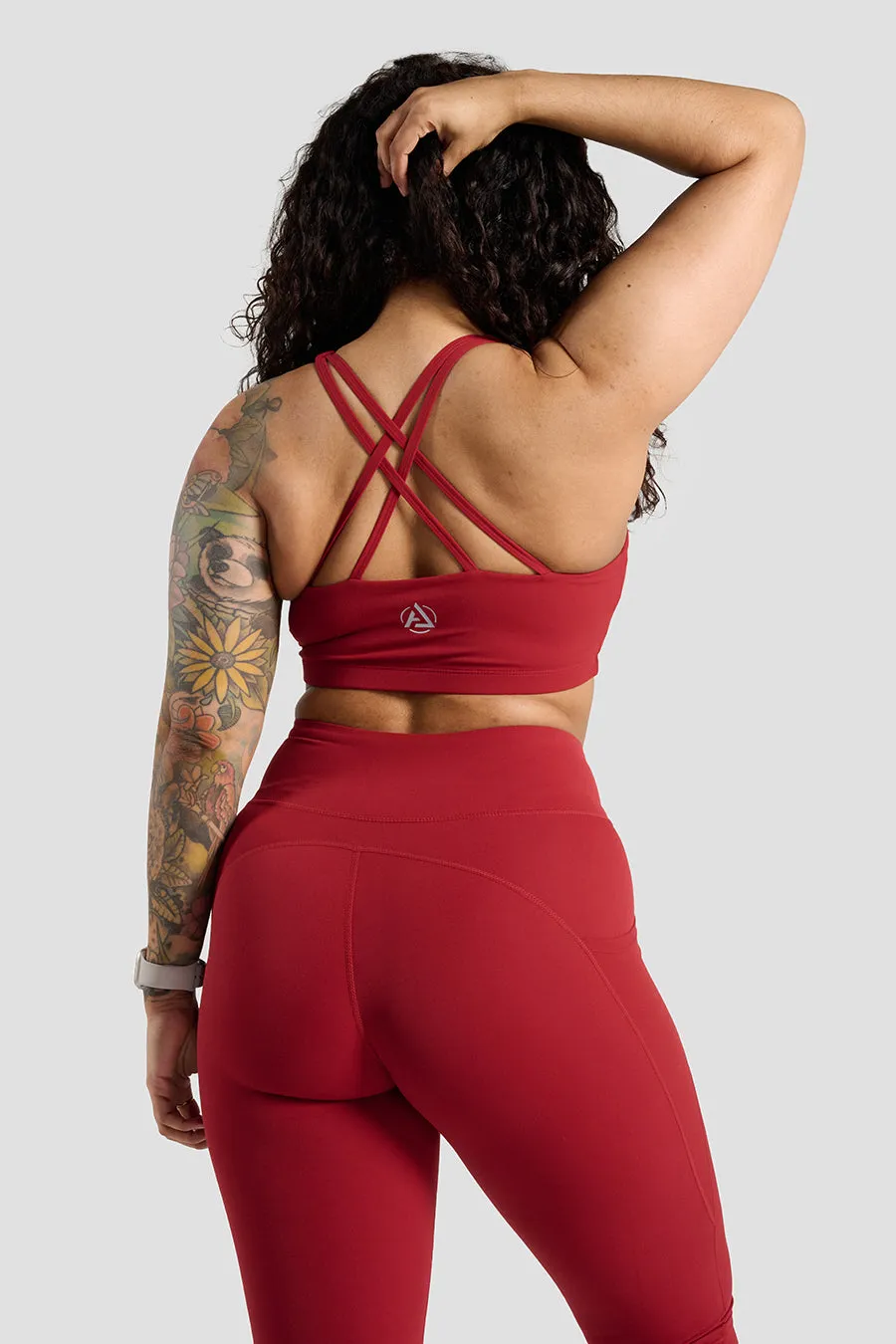 Soul Soft Recycled Leggings - Burnt Cherry