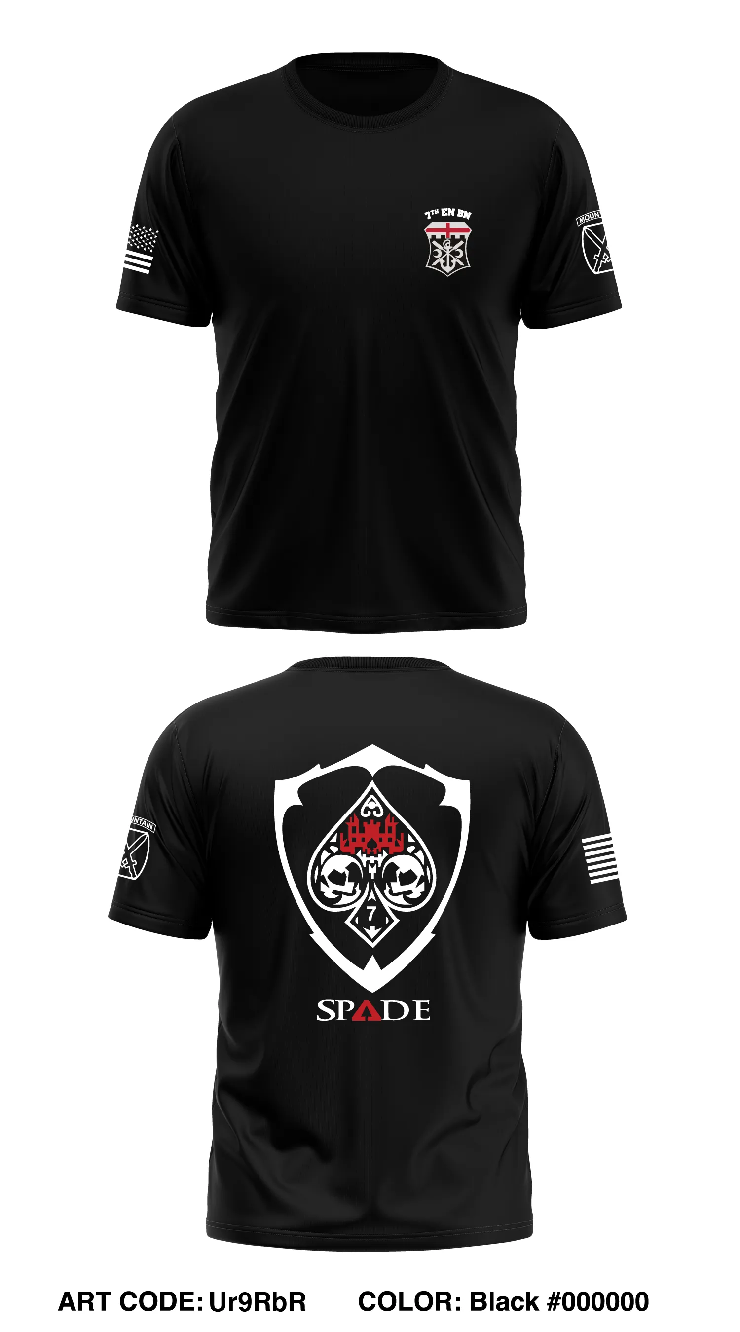 Spade Core Men's SS Performance Tee - Ur9RbR