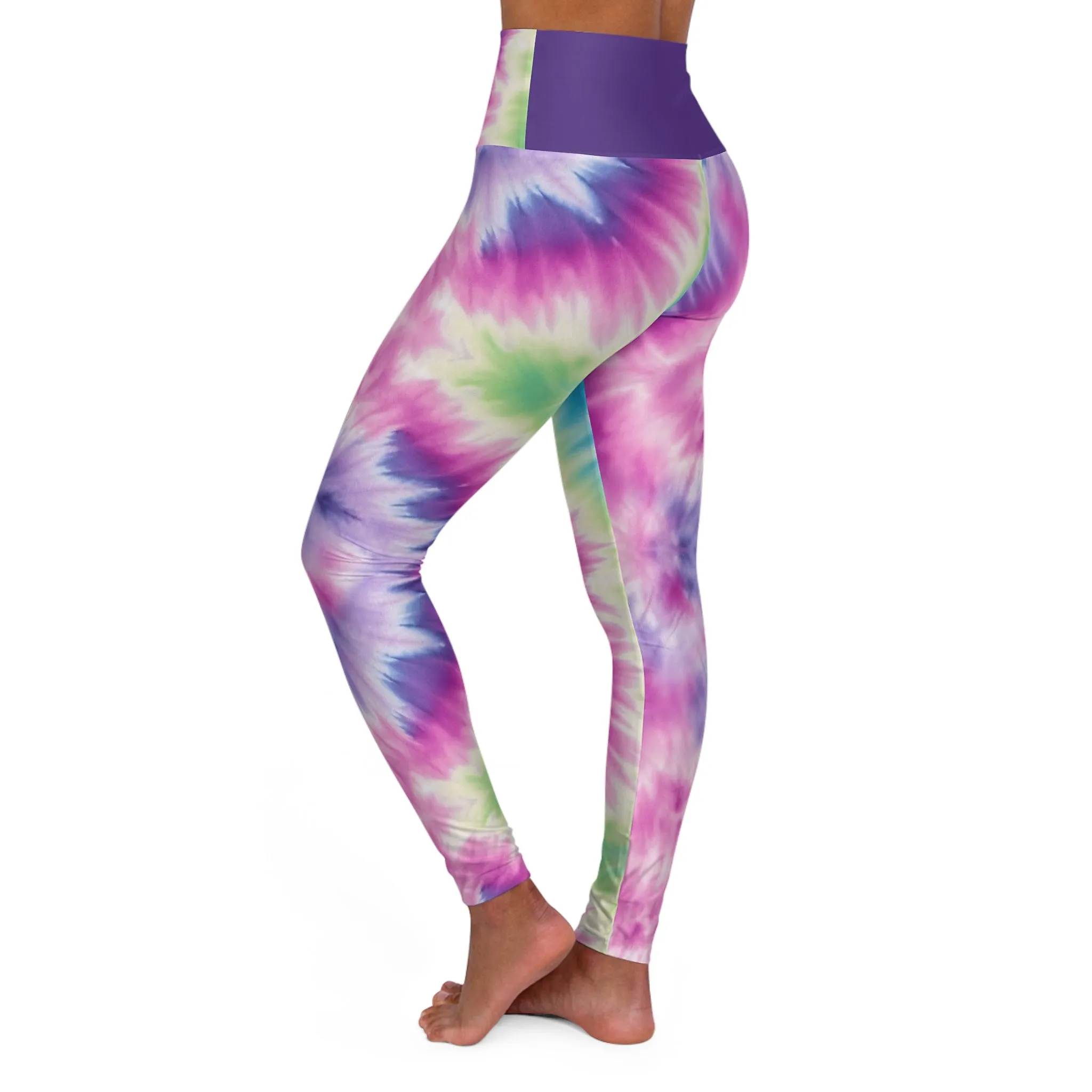 Sparkling Skies High Waisted Yoga Leggings for Active Lifestyle