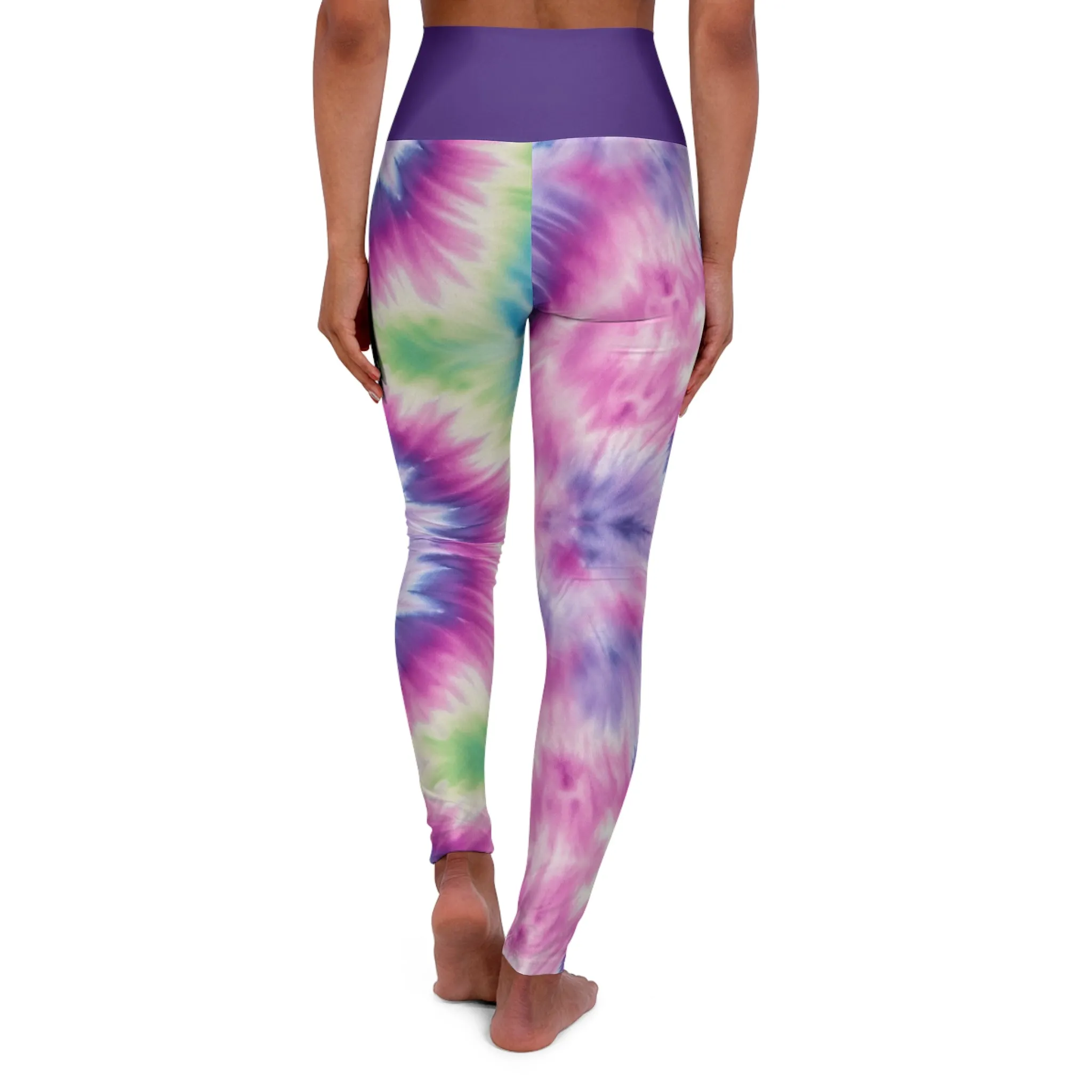 Sparkling Skies High Waisted Yoga Leggings for Active Lifestyle