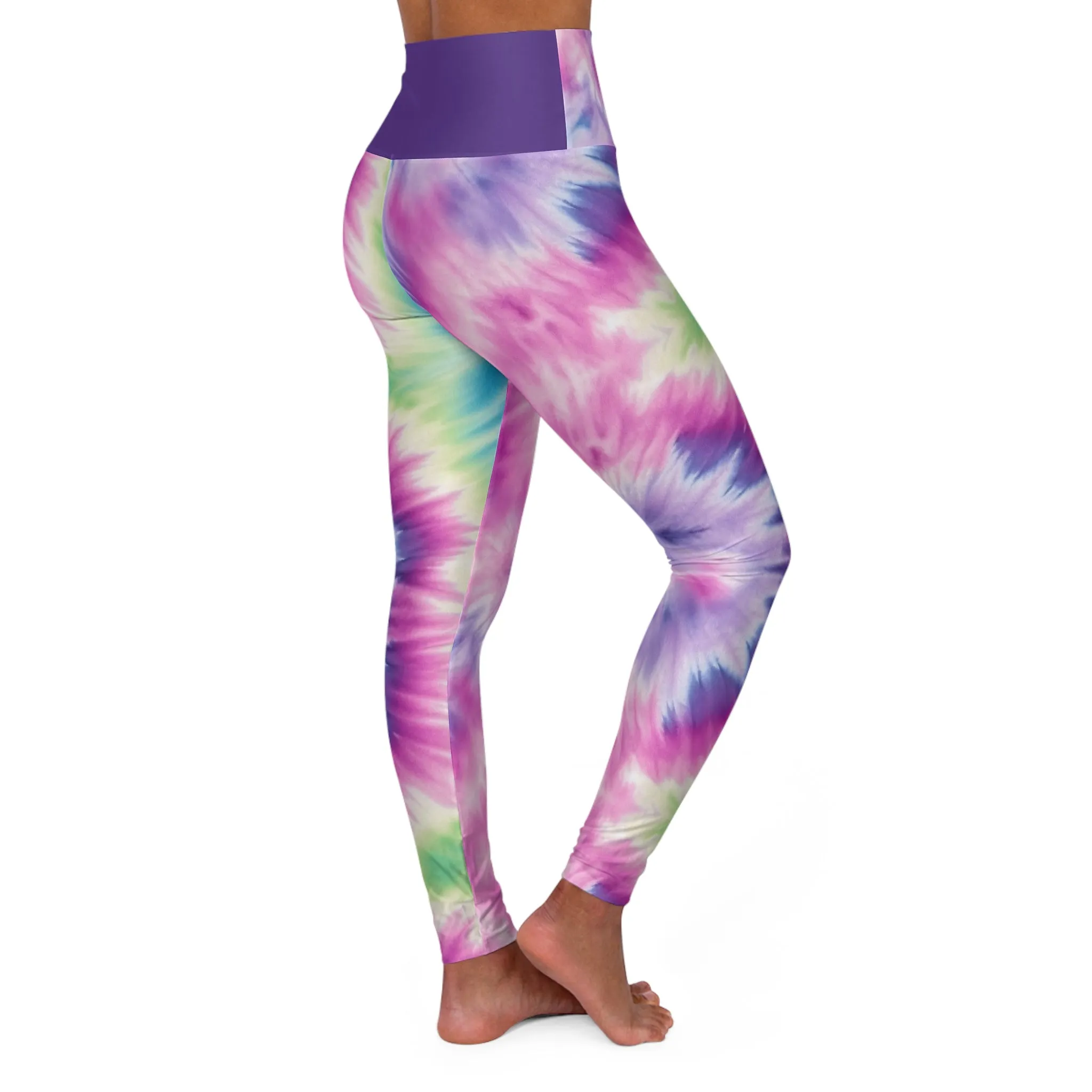 Sparkling Skies High Waisted Yoga Leggings for Active Lifestyle