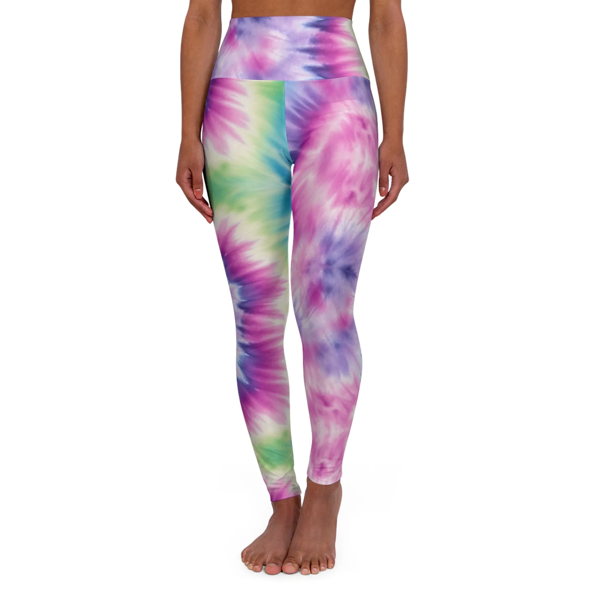 Sparkling Skies High Waisted Yoga Leggings for Active Lifestyle
