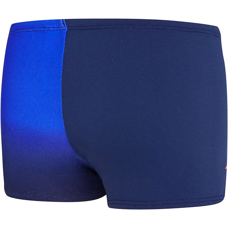 SPEEDO TODDLER BOYS GNARLY DINO AQUASHORT NAVY ROYAL BLUE