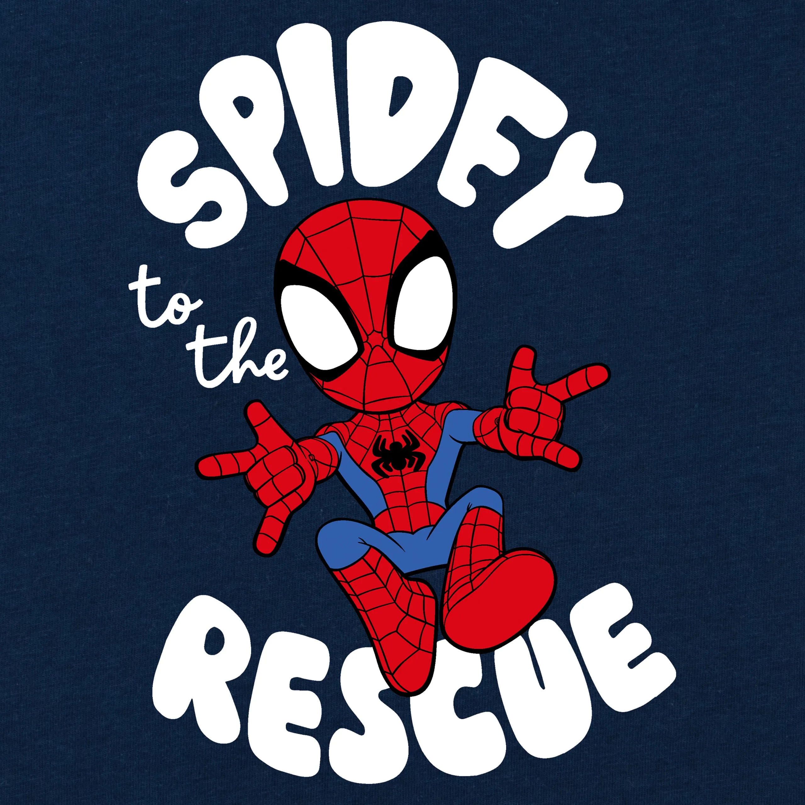 Spidey and His Amazing Friends T-shirt - Navy