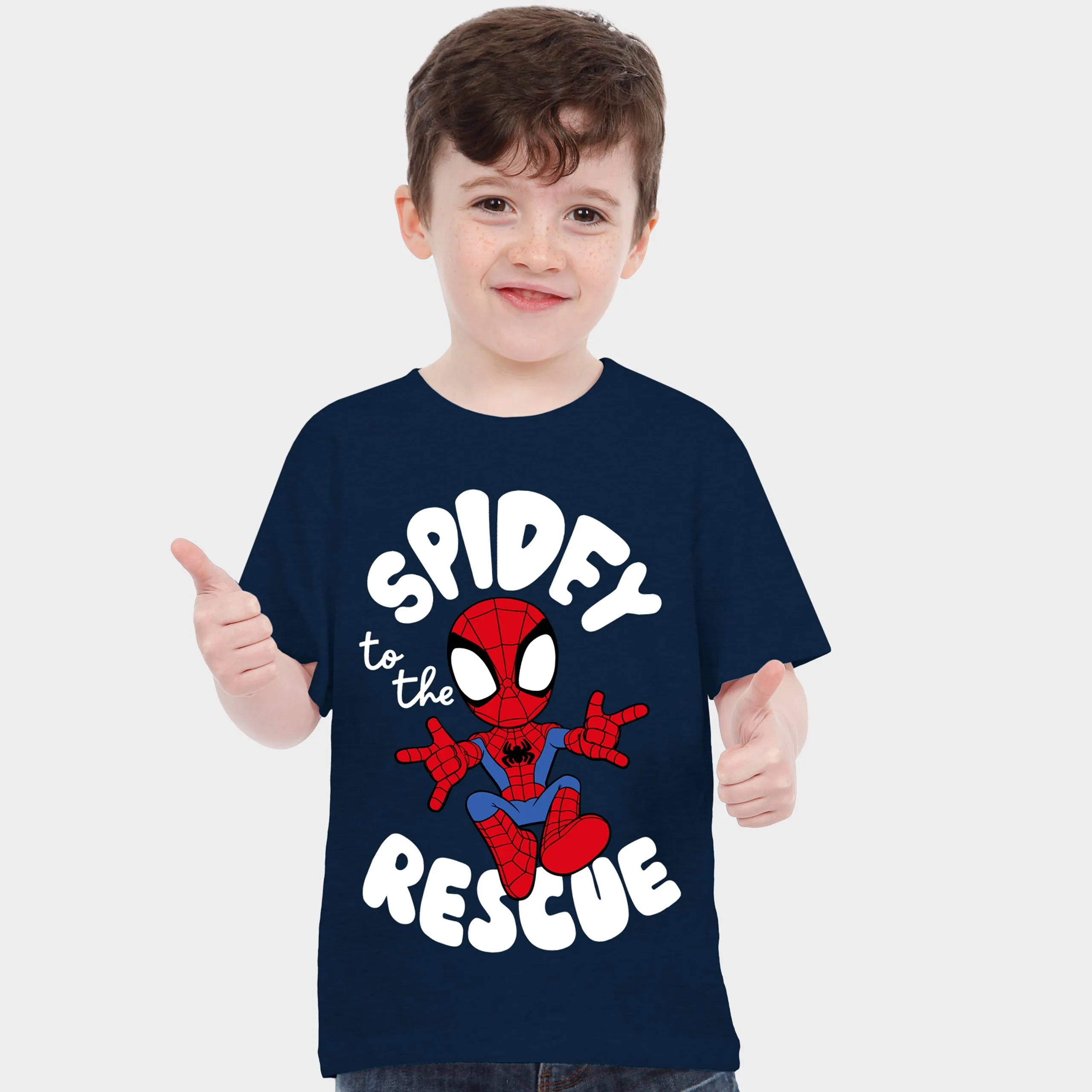 Spidey and His Amazing Friends T-shirt - Navy