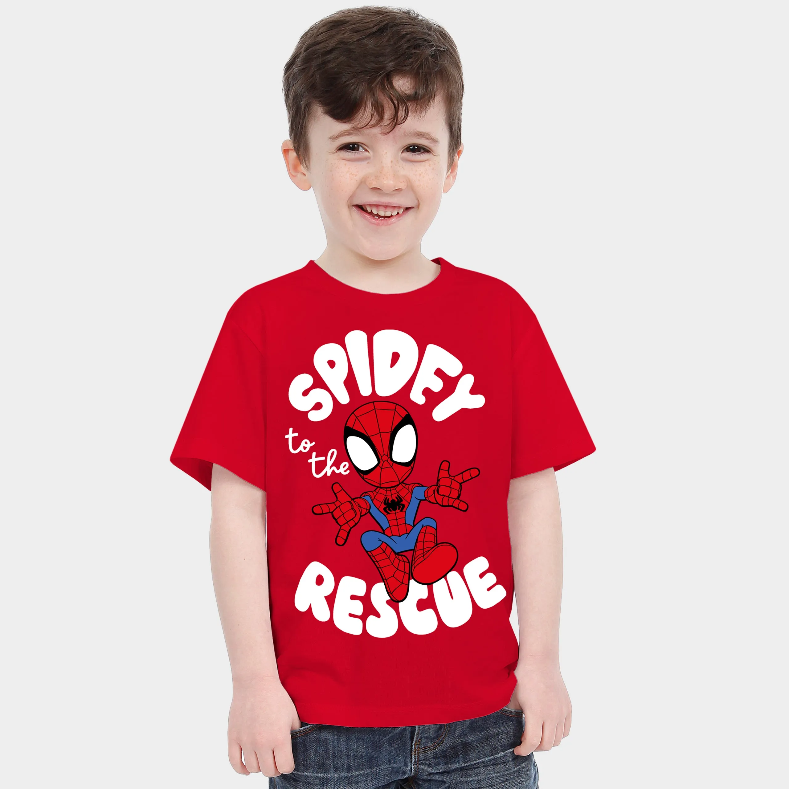 Spidey and His Amazing Friends T-shirt - Red