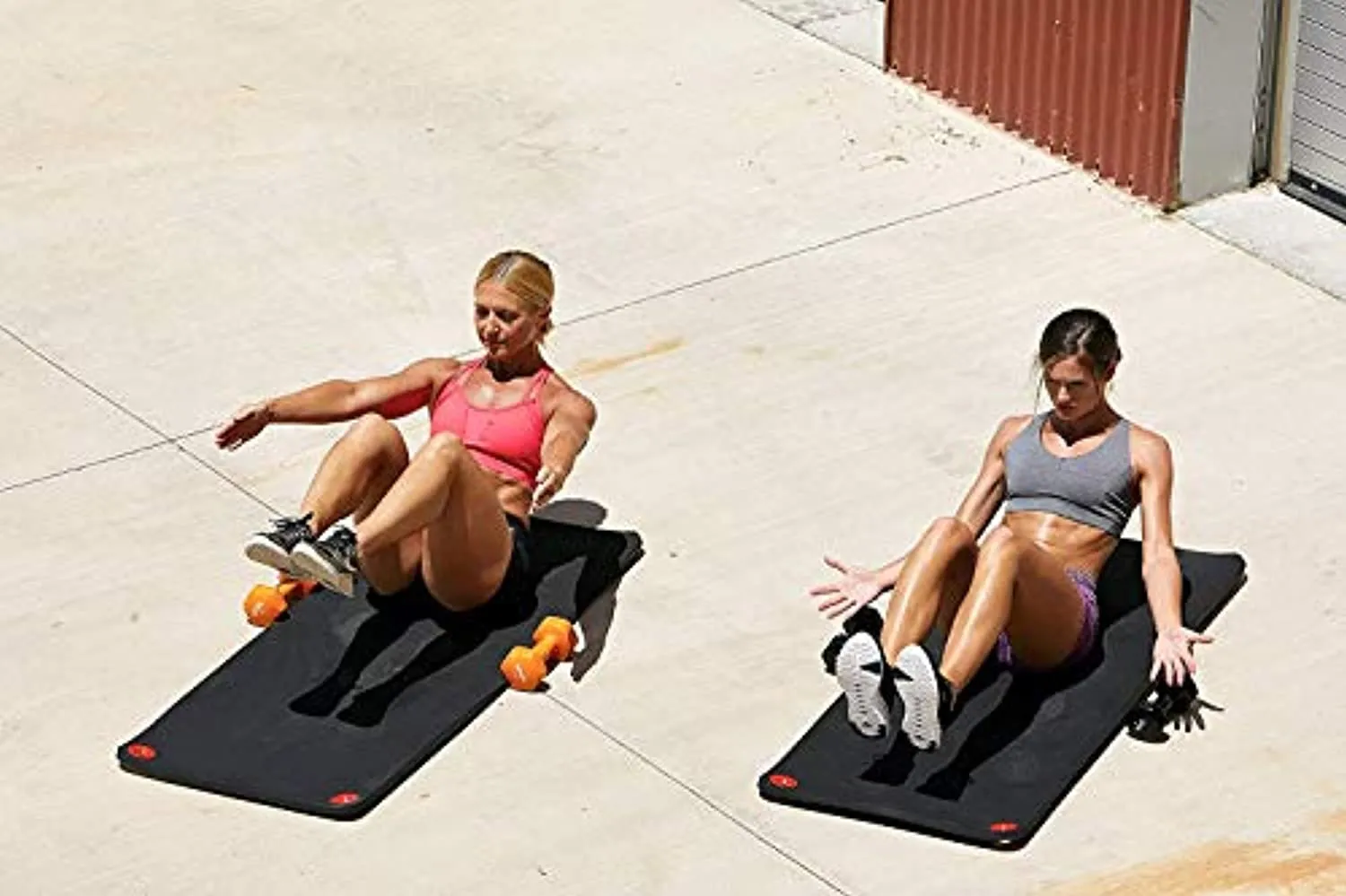 SPRI Hanging Exercise Mat, Fitness & Yoga Mat for Group Fitness Classes, Commercial Grade Quality with Reinforced Holes