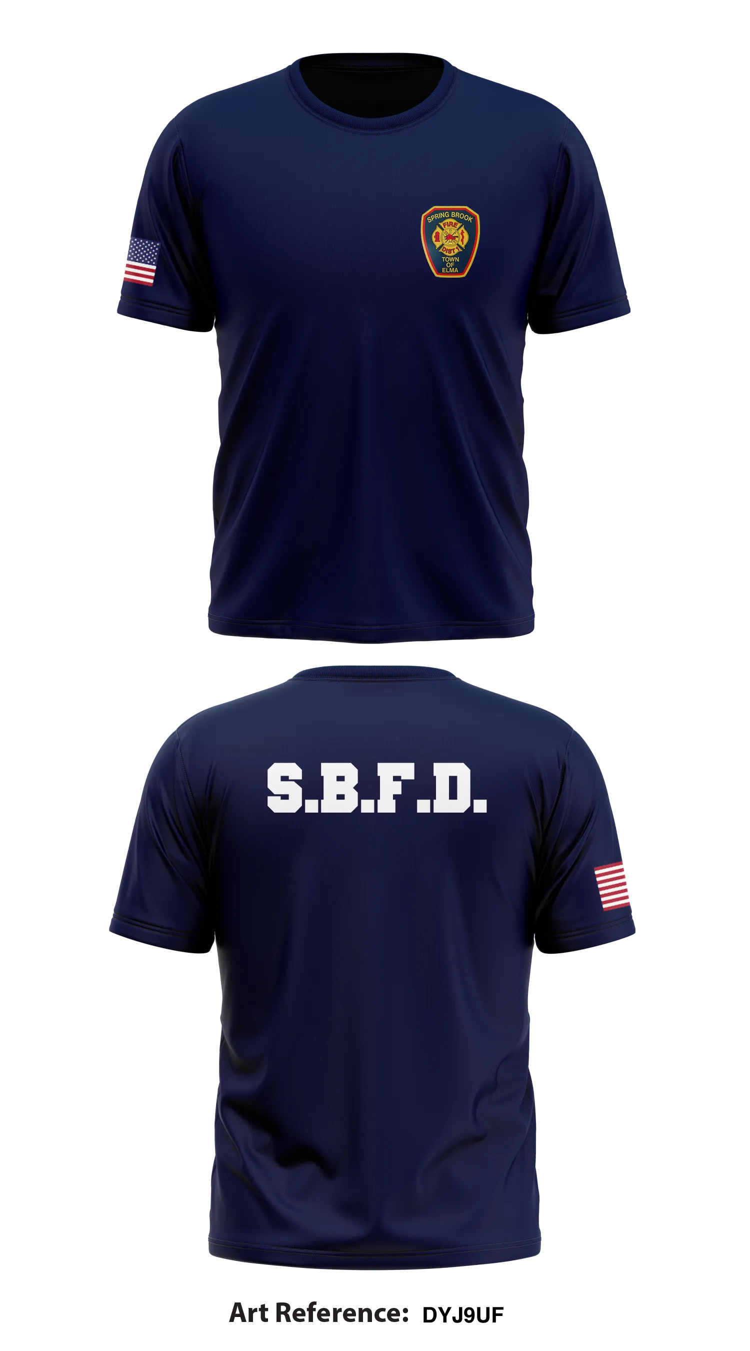 Spring Brook Fire Dist Store 1 Core Men's SS Performance Tee - dYj9UF
