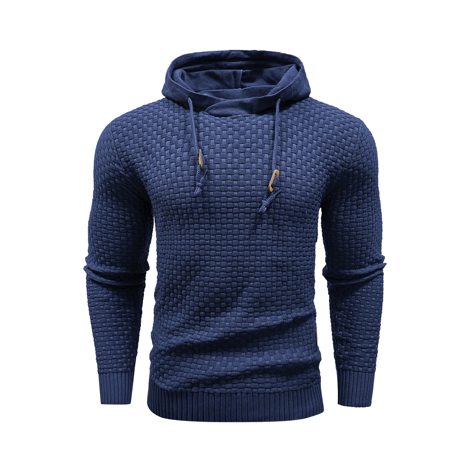 Square Knit Hoodie