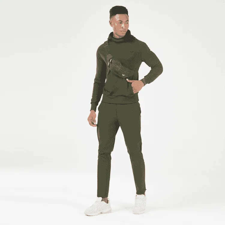 SQUATWOLF STATEMENT RIBBED HOODIE