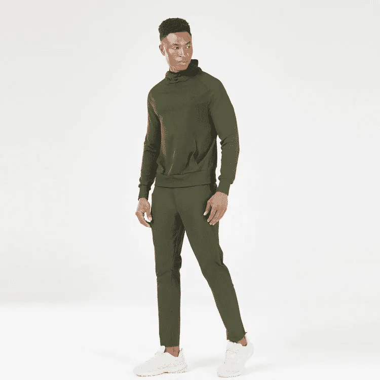 SQUATWOLF STATEMENT RIBBED HOODIE