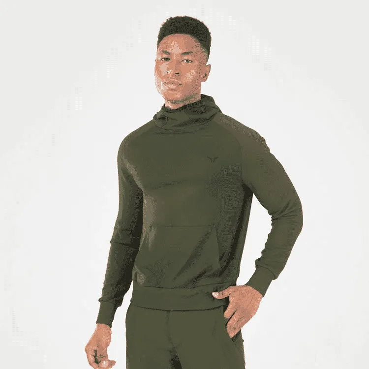 SQUATWOLF STATEMENT RIBBED HOODIE