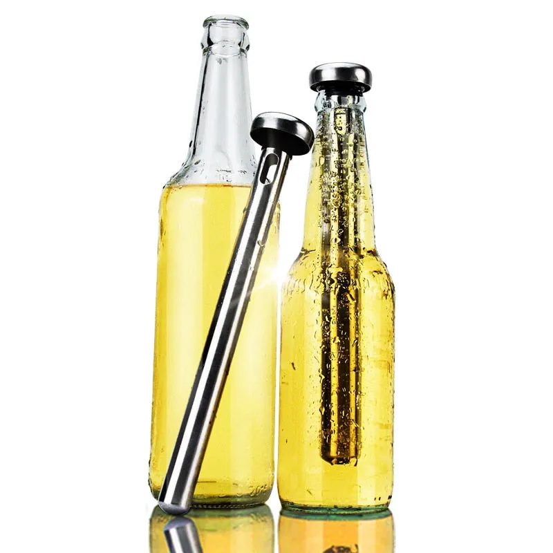 Stainless Steel Cooling Stick For Bottled Drinks - Set of 2