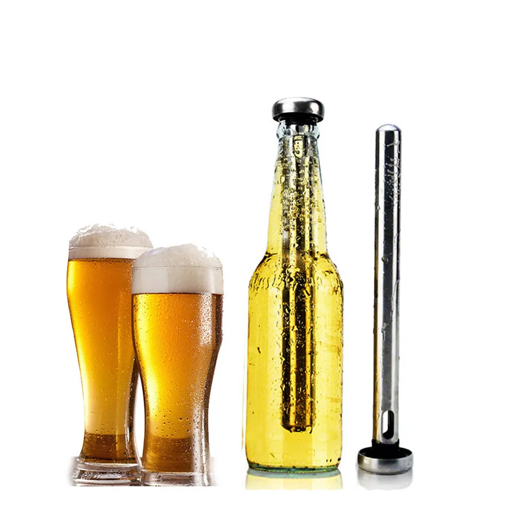 Stainless Steel Cooling Stick For Bottled Drinks - Set of 2