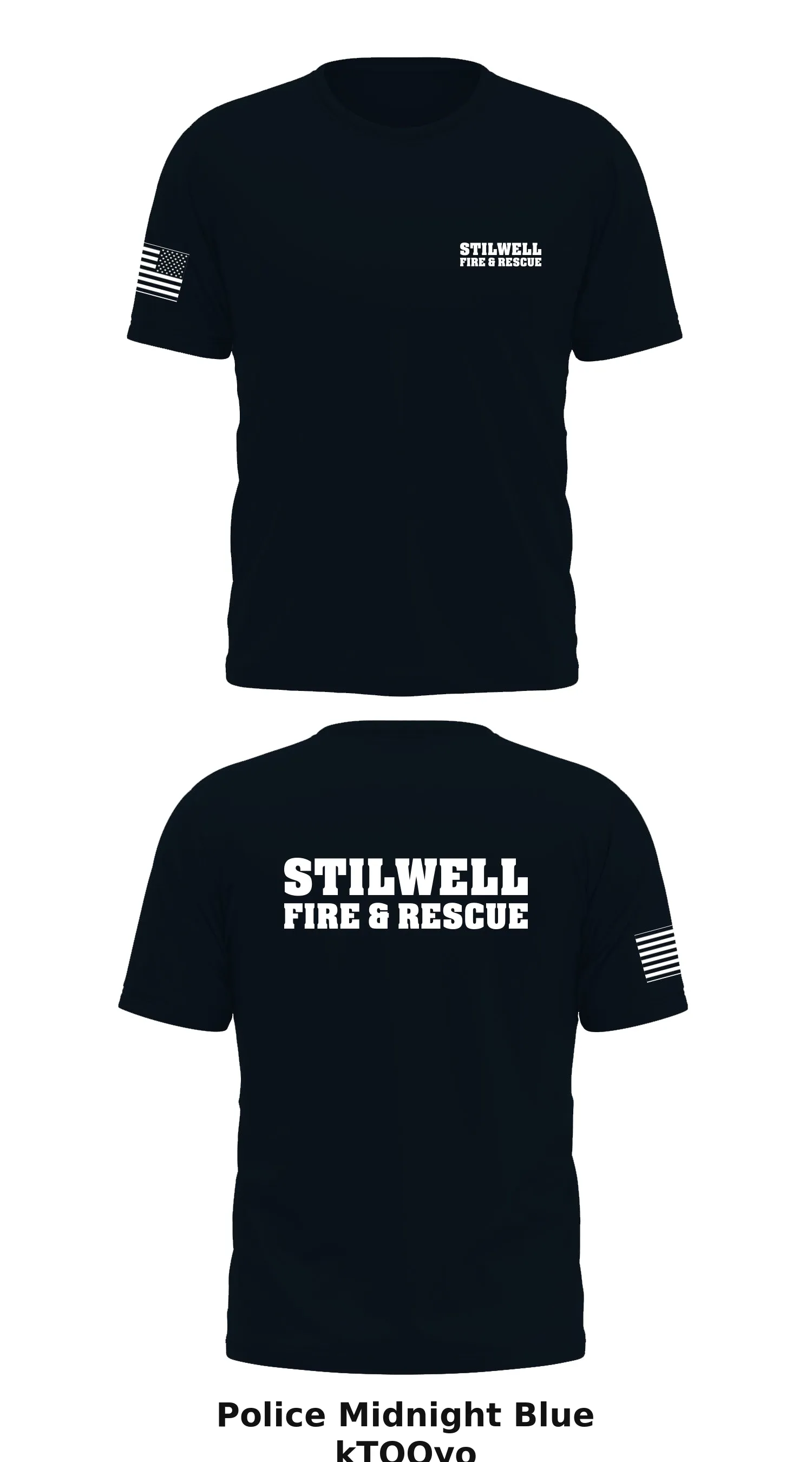 Stilwell Fire & Rescue Store 1 Core Men's SS Performance Tee - kTQQyo