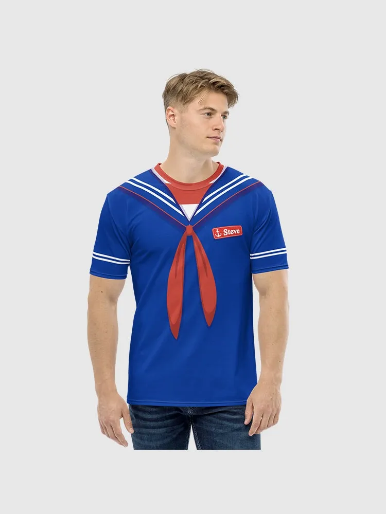 Stranger Things Scoops Ahoy Uniform T-Shirt