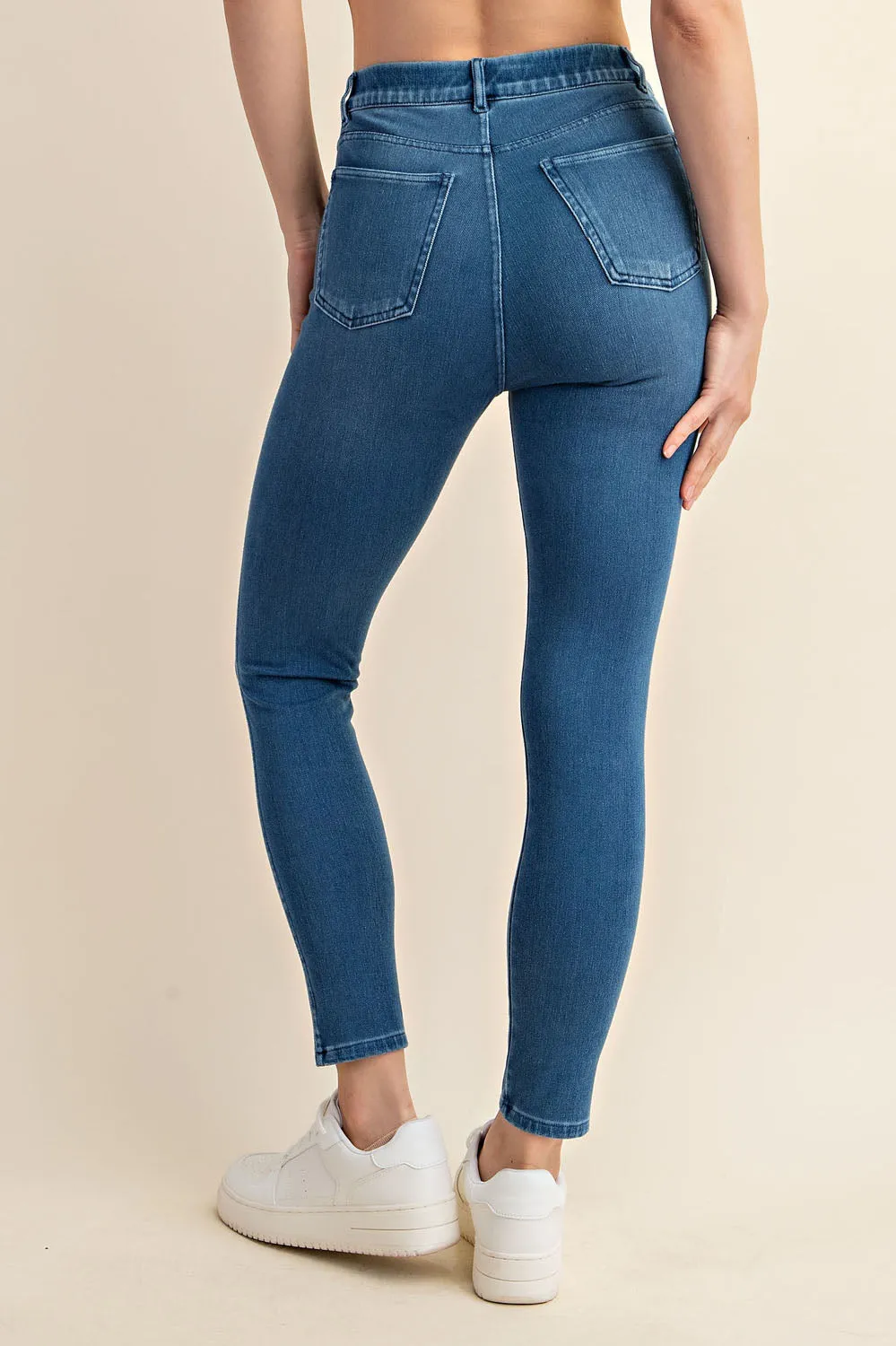 Stretch Denim Leggings