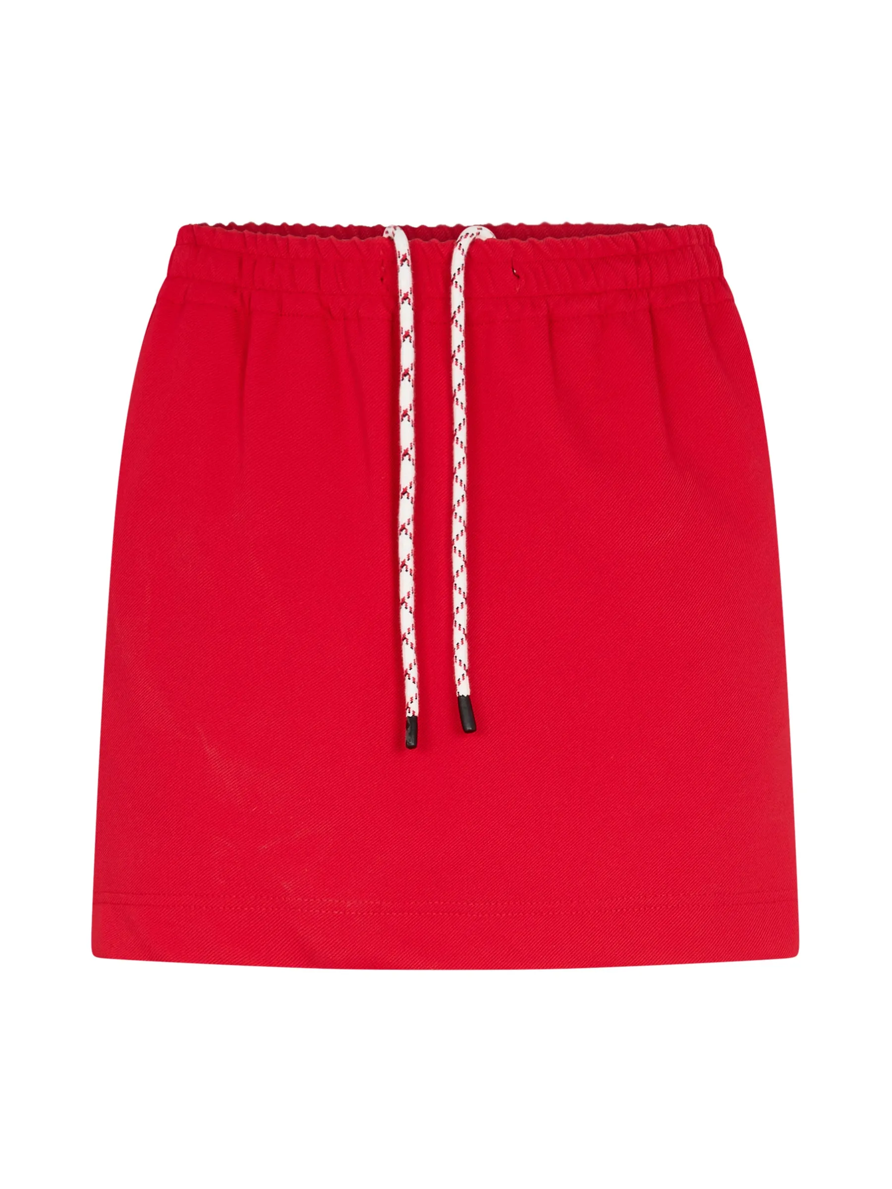Stretch Twill Mini Skirt