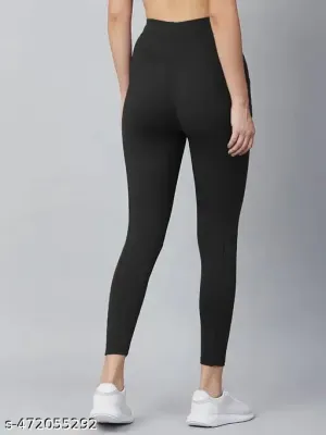 Stretchable Tights/High waist Sports Fitness Yoga Track Pants for Women & Girls