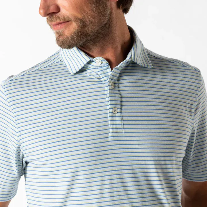 Summerford Perf Jersey Polo (Pear Green)