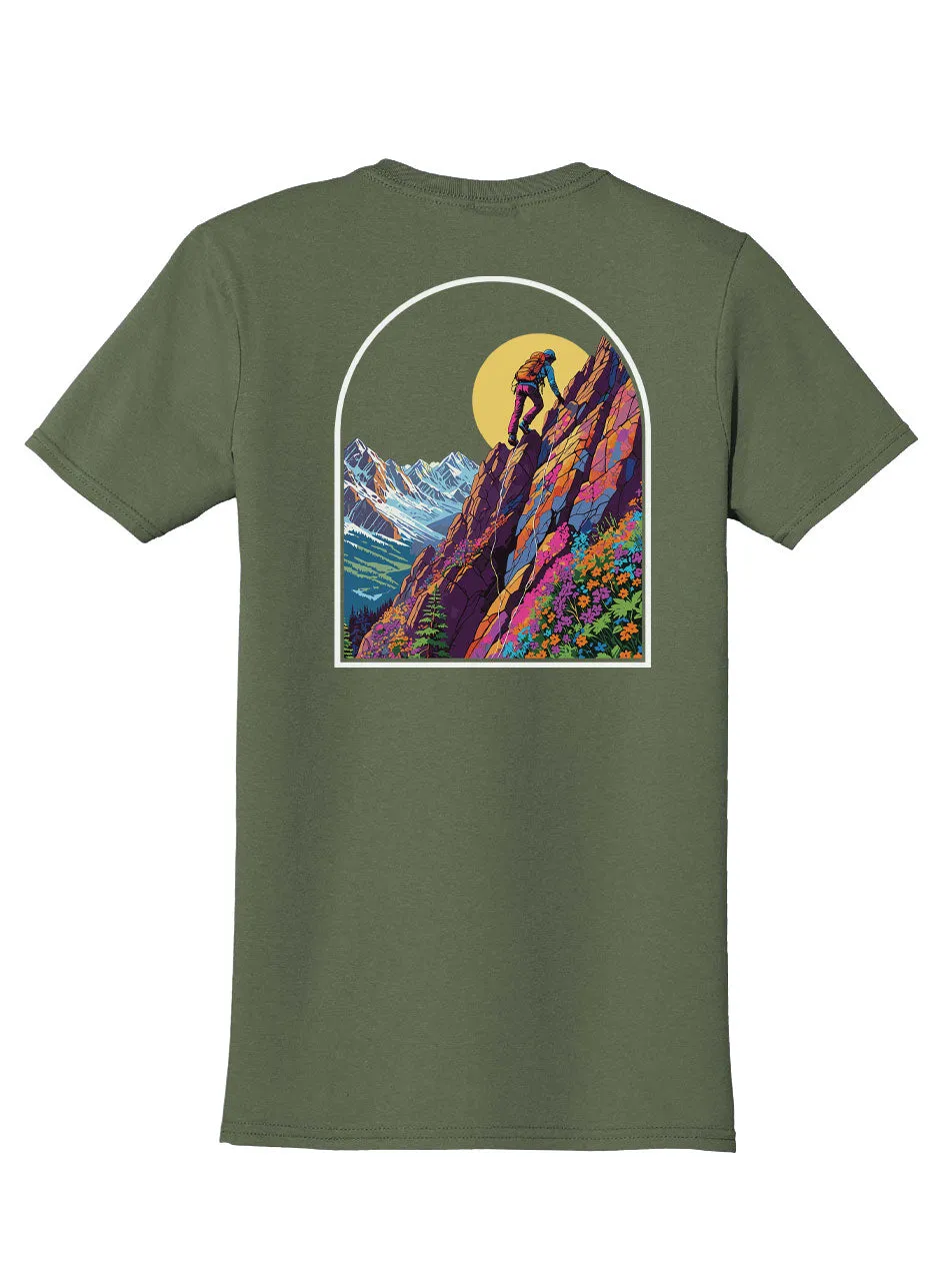 Summit Back Print with Pocket Print T-Shirt