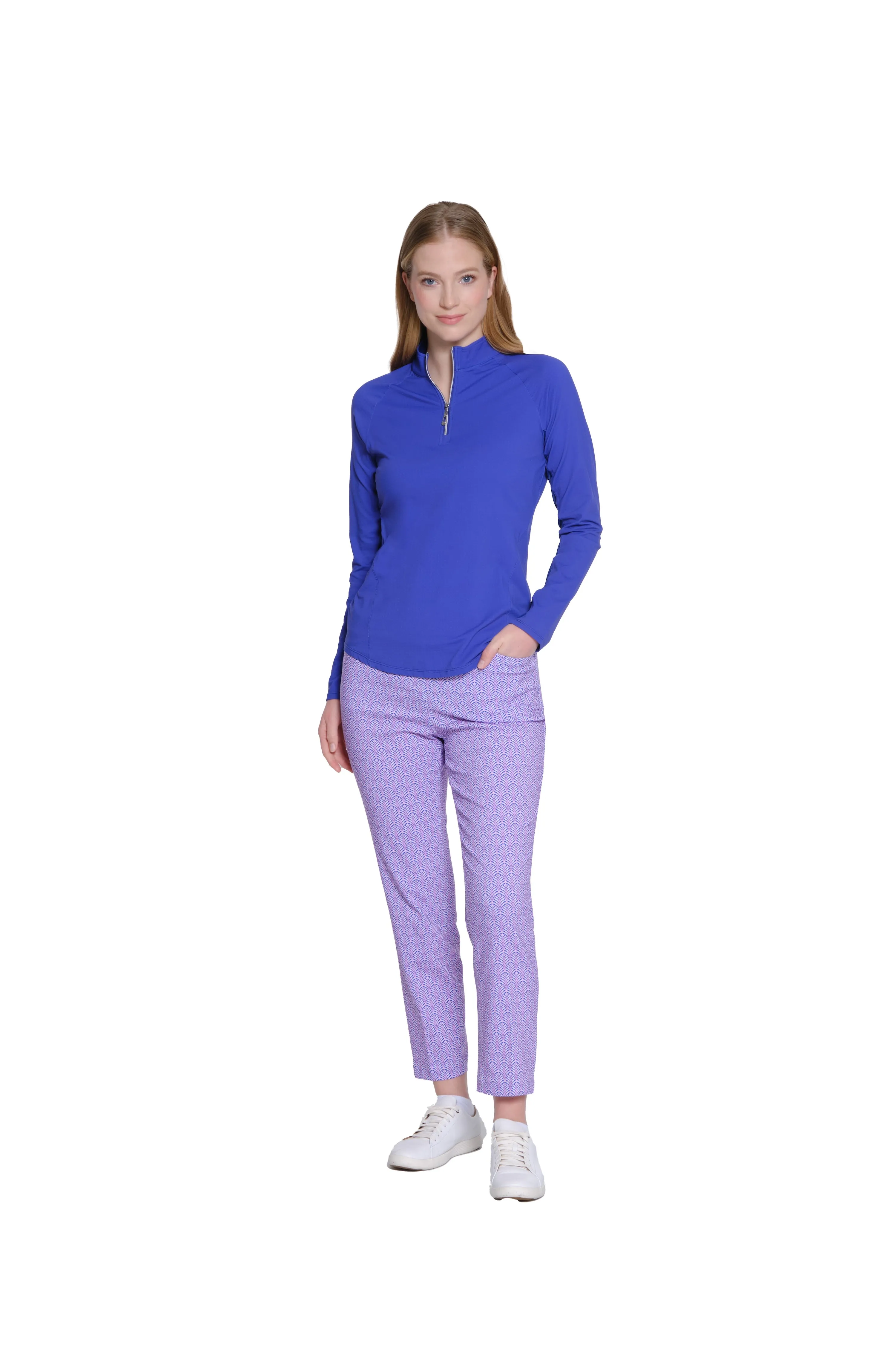 Sunscape Long Sleeve Mock