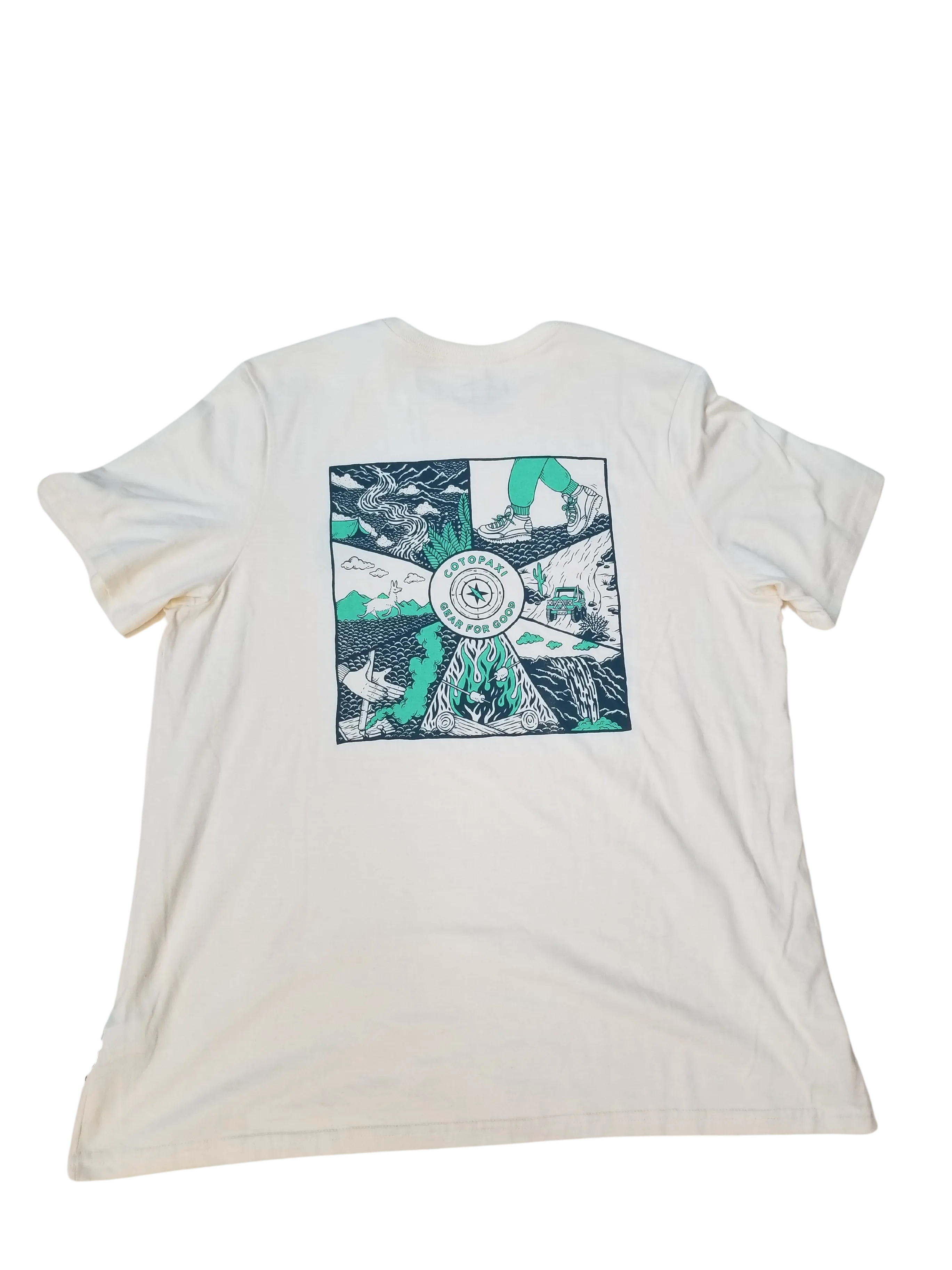 T-shirt Cotopaxi Slice of Adventure Organic Femmes