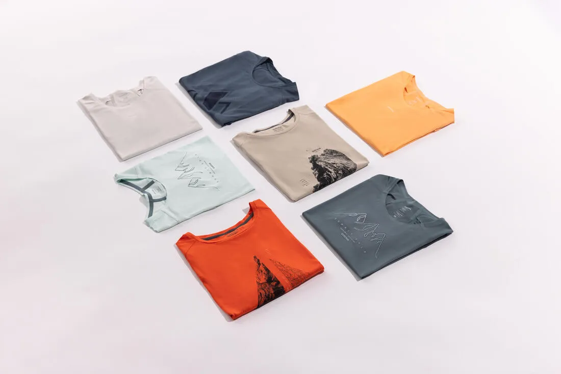 T-shirt de randonnée manches courtes - MH500 - femme