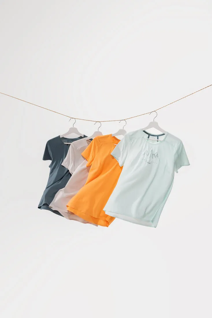 T-shirt de randonnée manches courtes - MH500 - femme