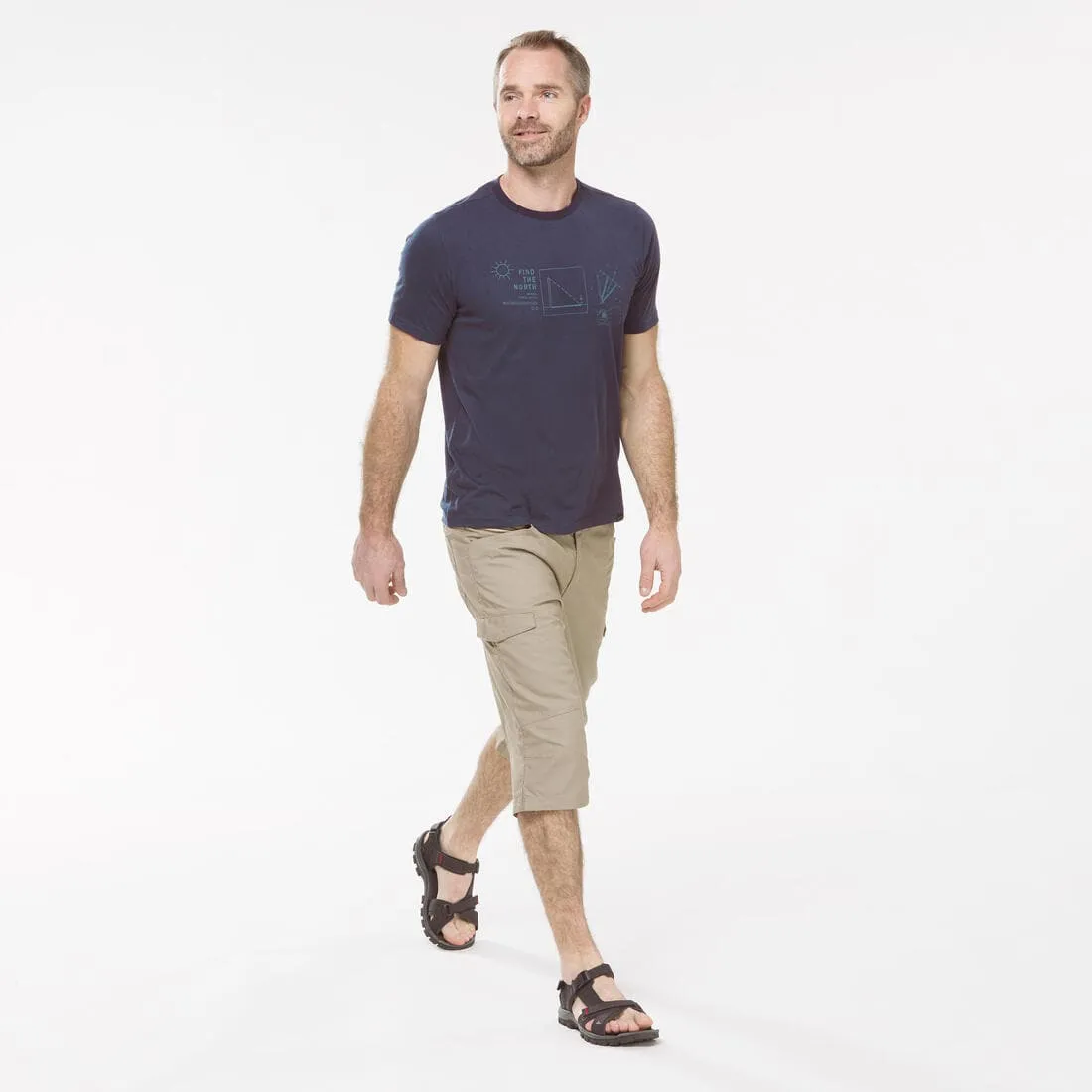T-Shirt manches courtes Randonnée Homme TechTIL 100