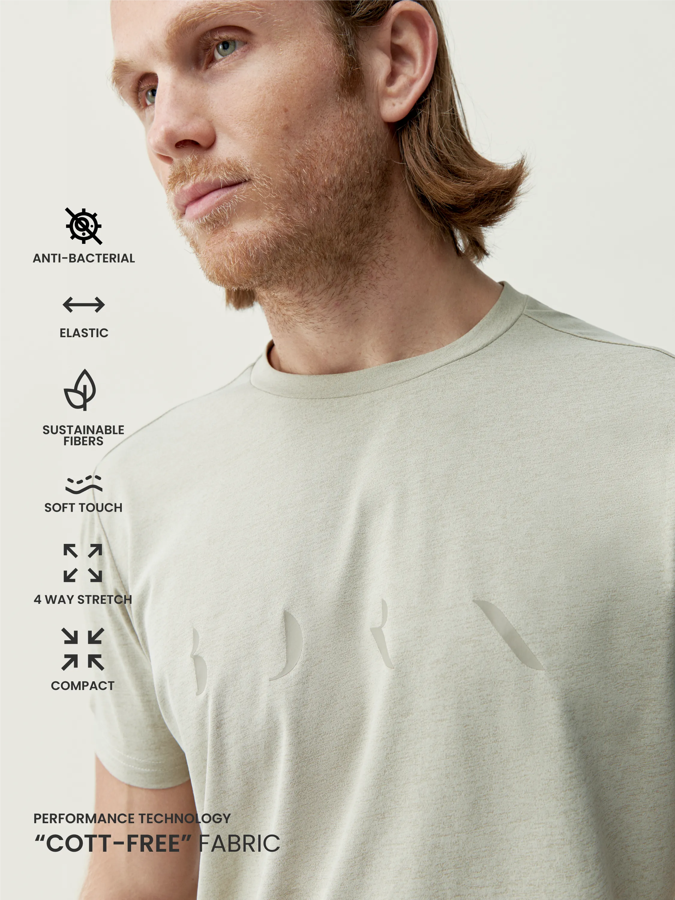 T-Shirt Melville River Stone