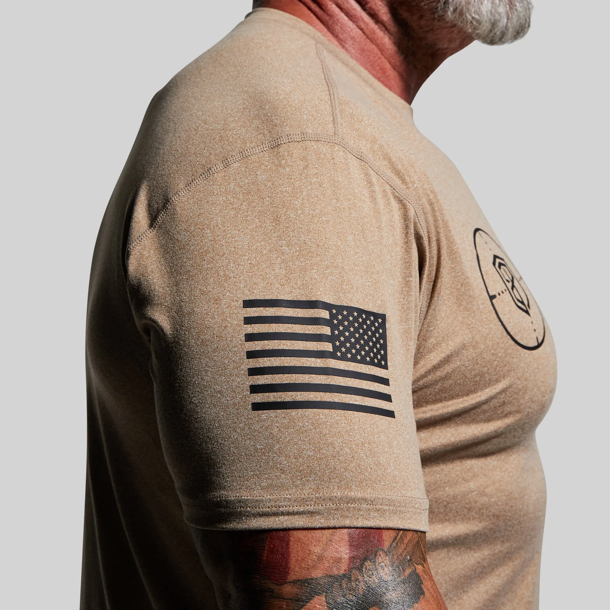 Tactical Brand Range Shirt Flag (Brown)