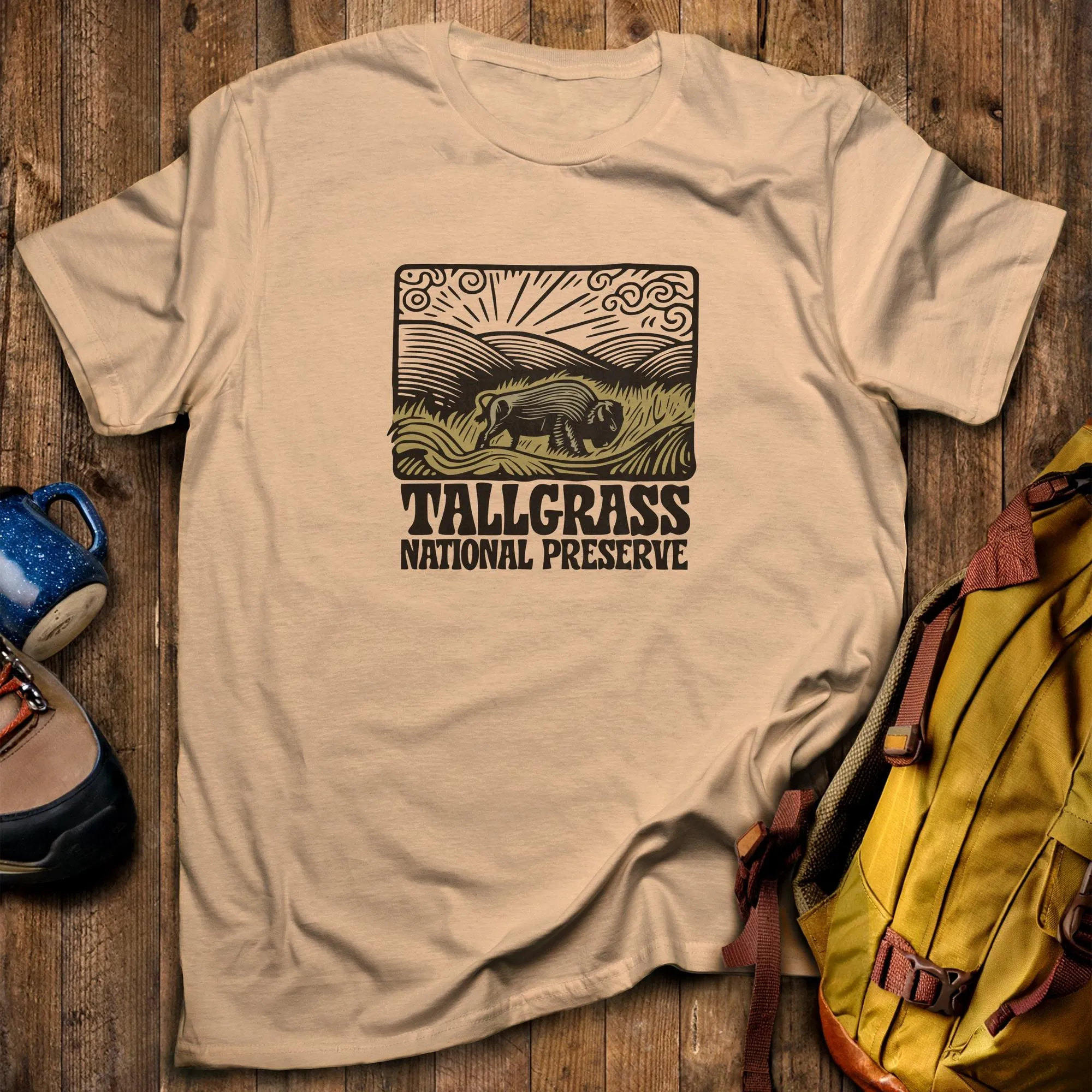 Tallgrass National Preserve T-Shirt