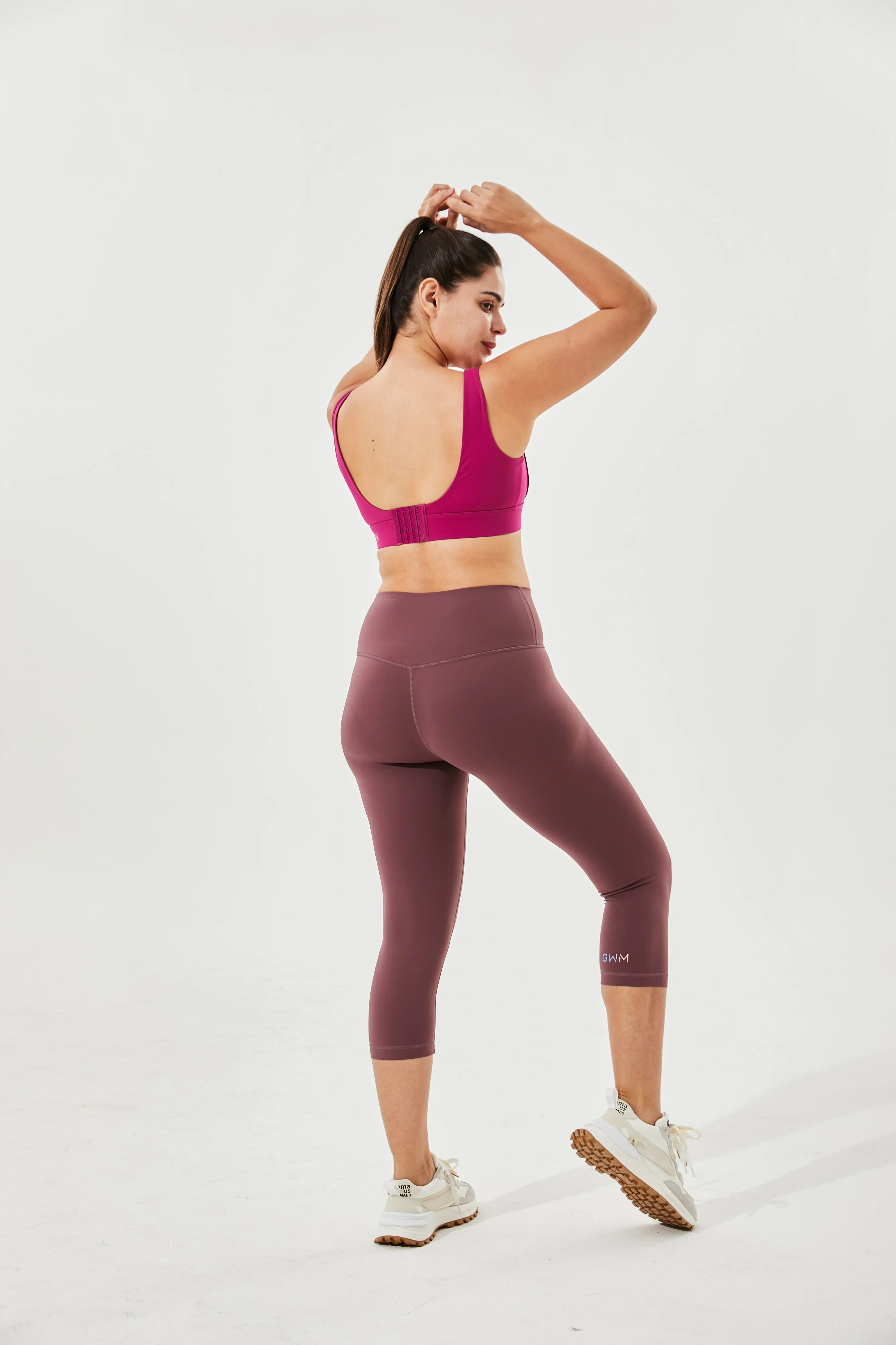 Tangs Display - High-Waist Buttery Soft Tummy Control 7/8 Ardor Camel-Toe Proof Everyday Leggings With Inner Pocket