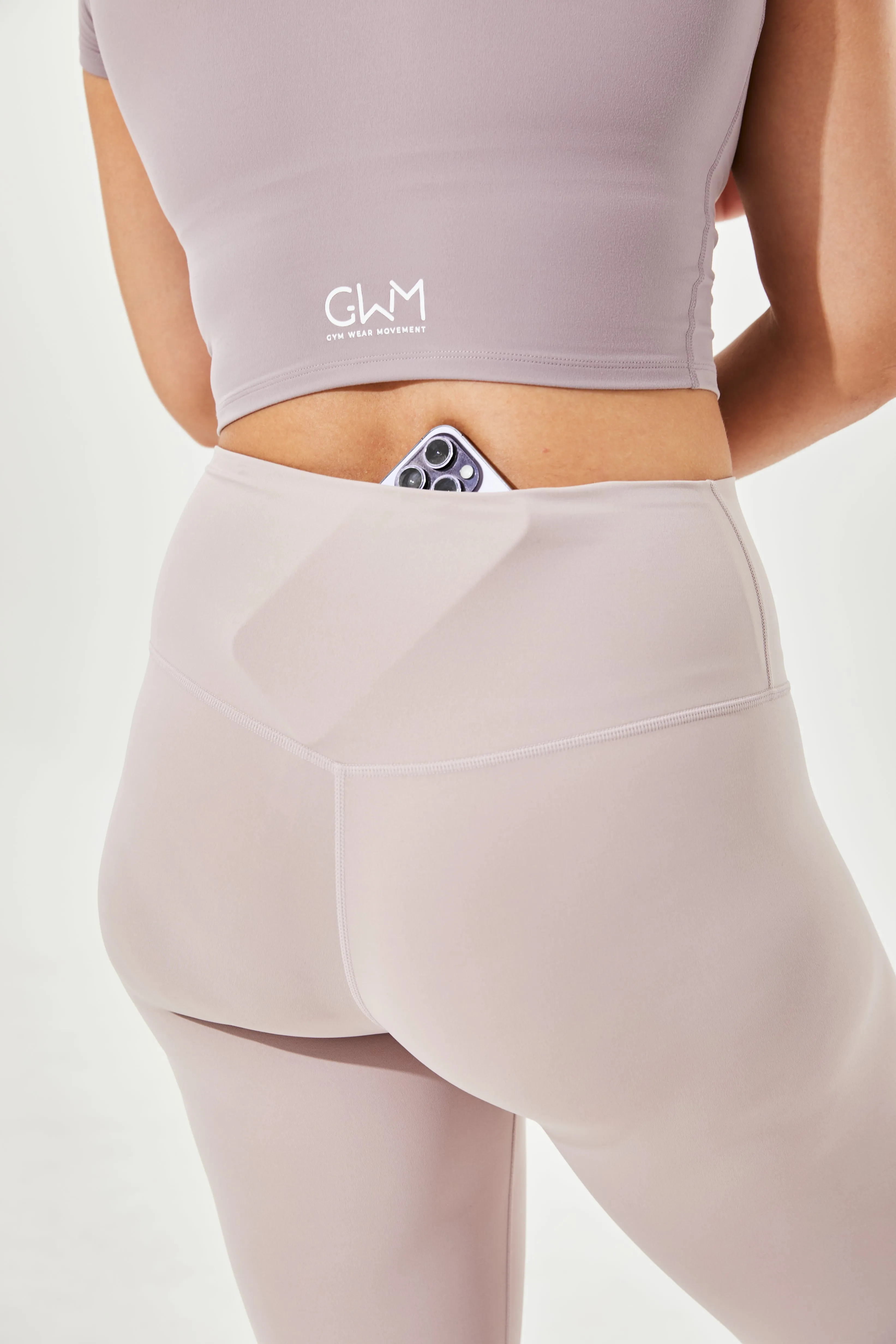 Tangs Display - High-Waist Buttery Soft Tummy Control 7/8 Ardor Camel-Toe Proof Everyday Leggings With Inner Pocket