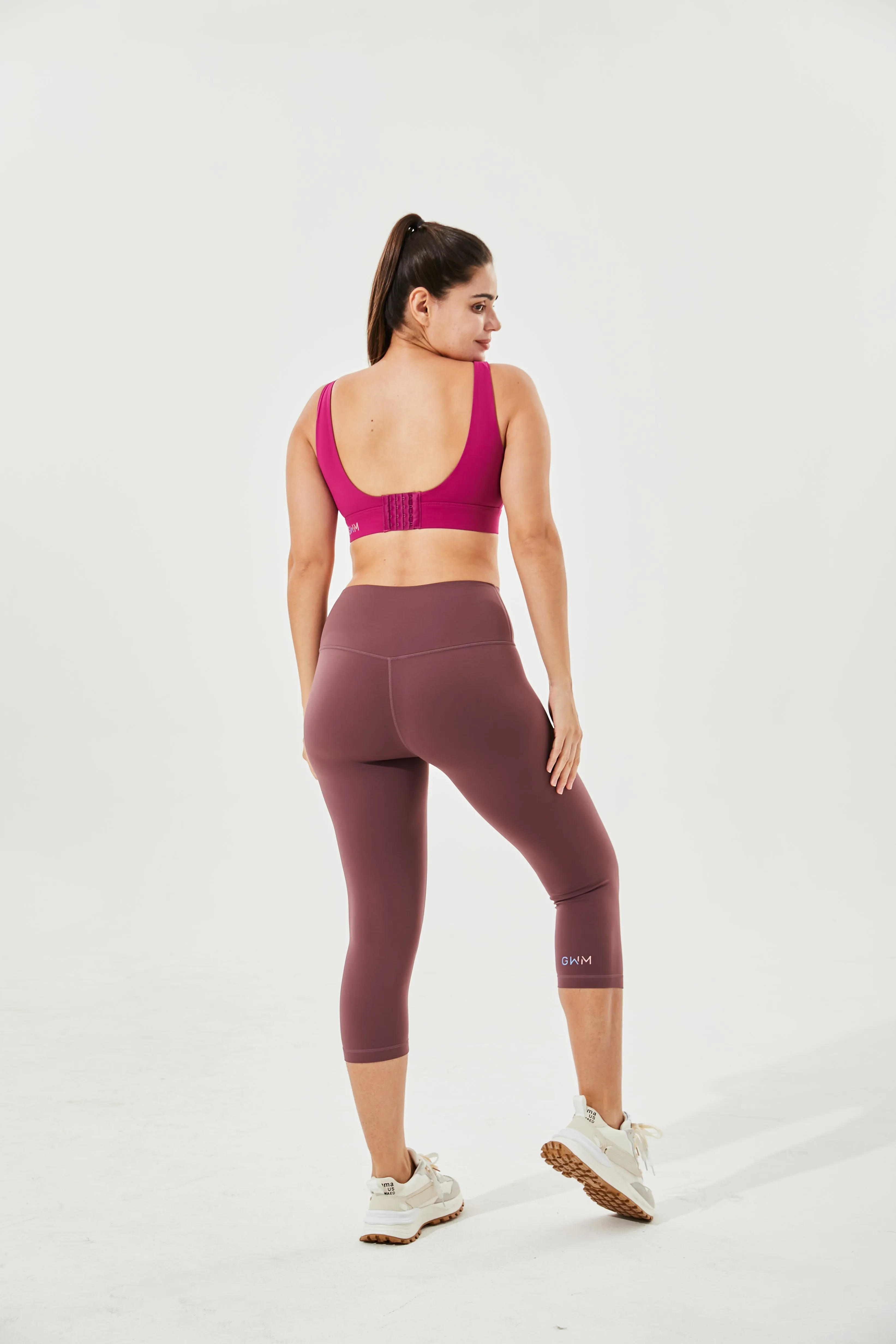 Tangs Display - High-Waist Buttery Soft Tummy Control 7/8 Ardor Camel-Toe Proof Everyday Leggings With Inner Pocket