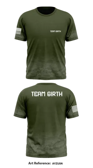 Team Girth Store 1 Core Men's SS Performance Tee - aYzU5N