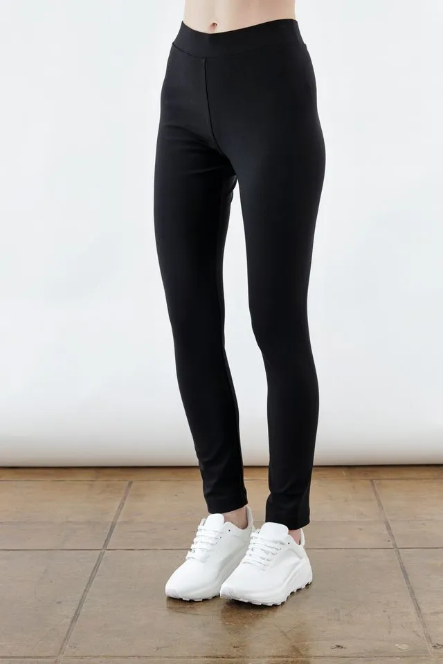 Tech Stretch Slim Legging with Aqua-guard Zip Trim - YUTA CORE
