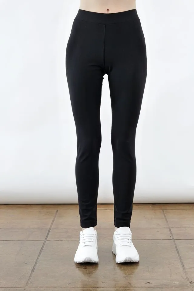 Tech Stretch Slim Legging with Aqua-guard Zip Trim - YUTA CORE